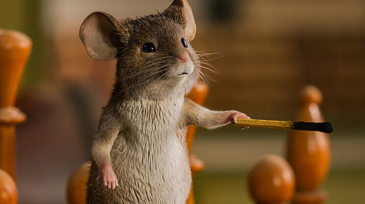 Myši v akcii: Vianočná pasca