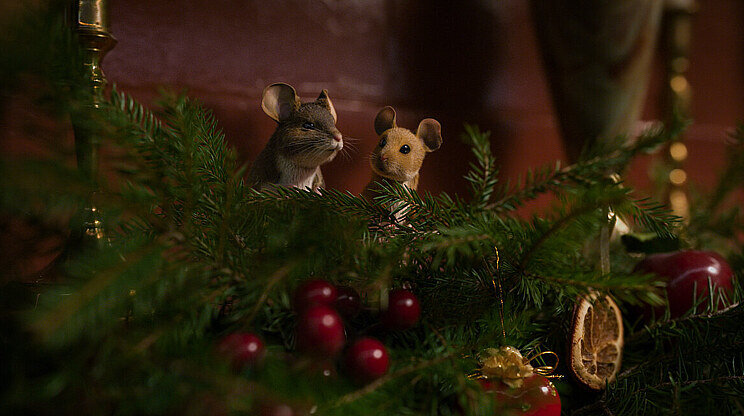 Myši v akcii: Vianočná pasca