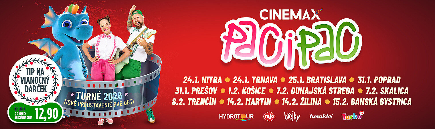 PACI PAC CINEMAX TURNÉ 2026