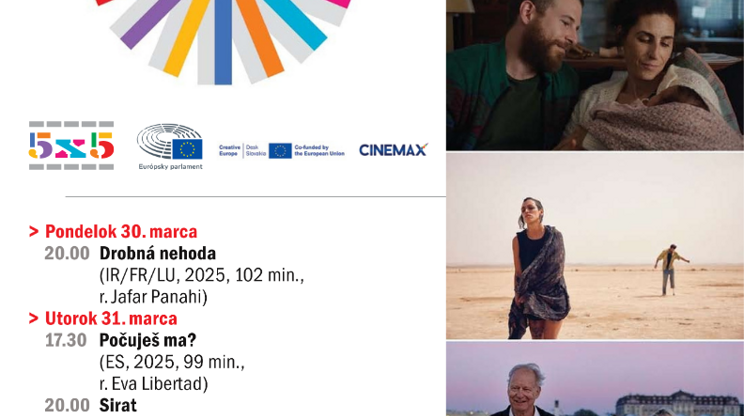 MINIFESTIVAL EURÓPSKEHO FILMU 5x5
