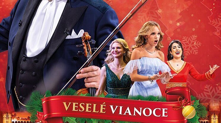 VIANOČNÝ KONCERT ANDRÉHO RIEU 2025: VESELÉ VIANOCE