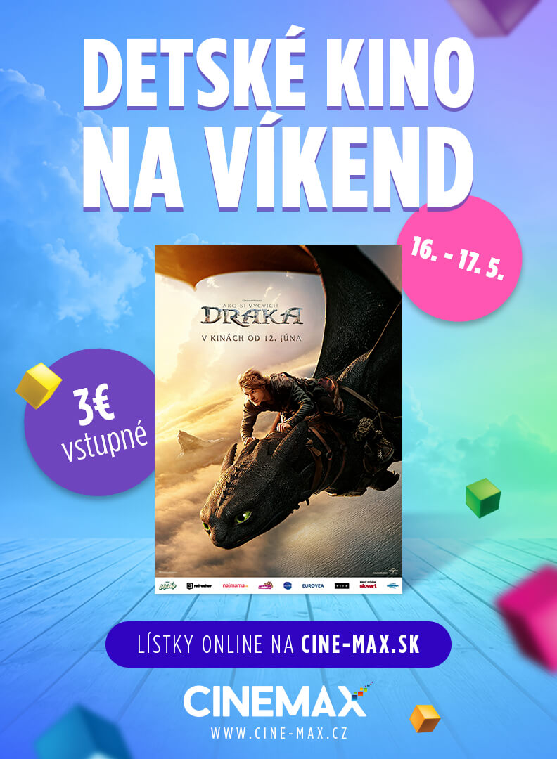 Ako si vycvičiť draka – detské kino na víkend