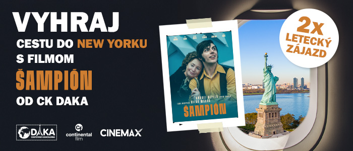 Súťaž o cestu do New Yorku s filmom ŠAMPIÓN