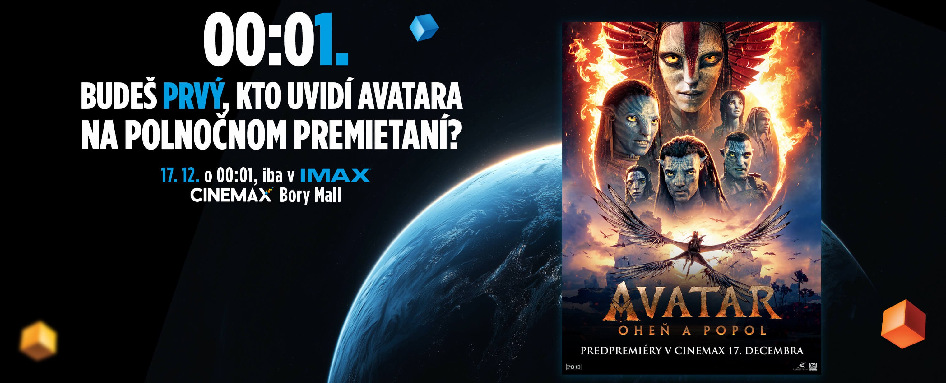 Avatar v IMAX - polnočná premiera