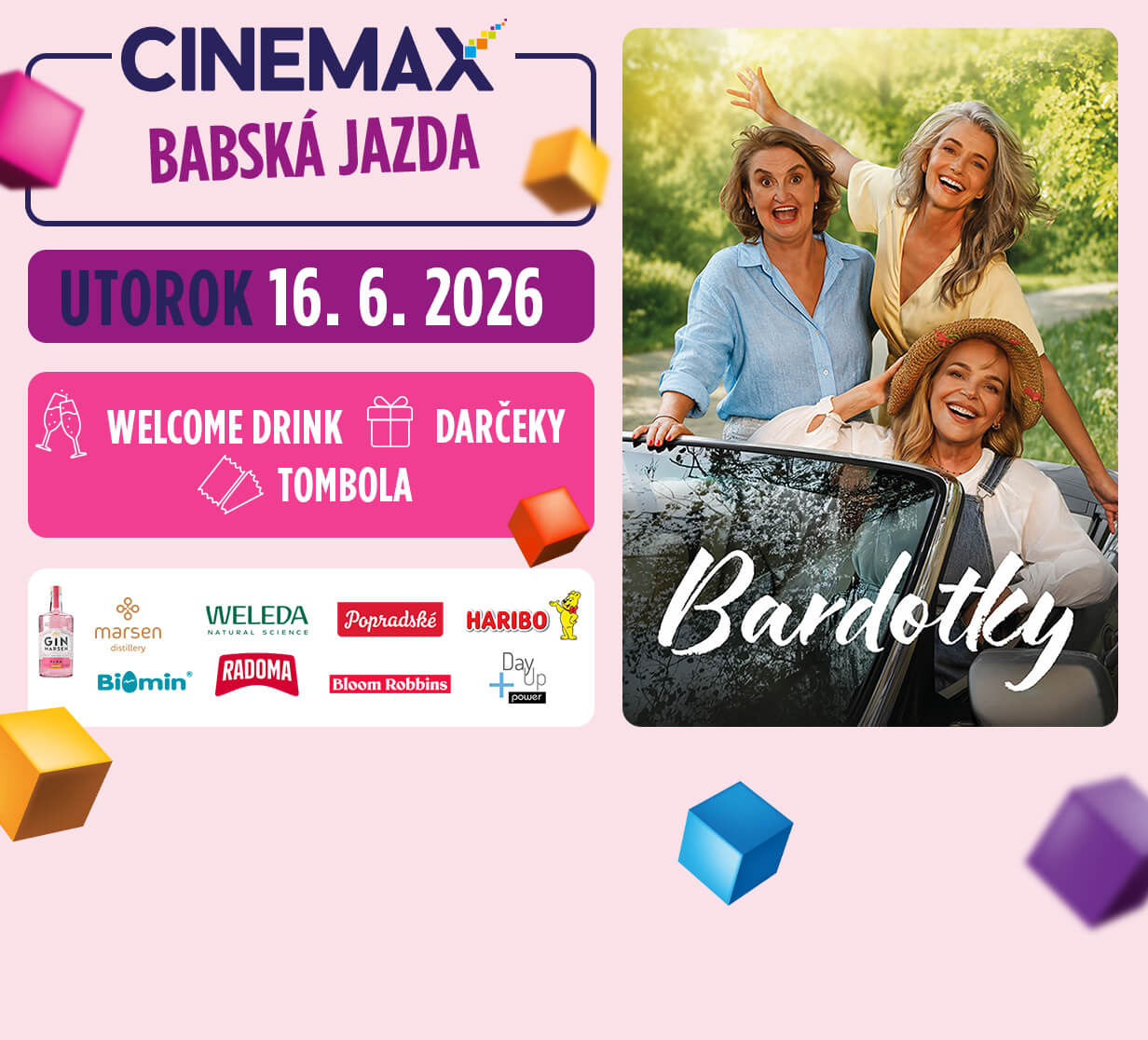 BABSKÁ JAZDA: BARDOTKY
