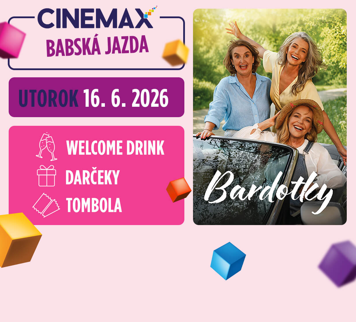 BABSKÁ JAZDA: BARDOTKY