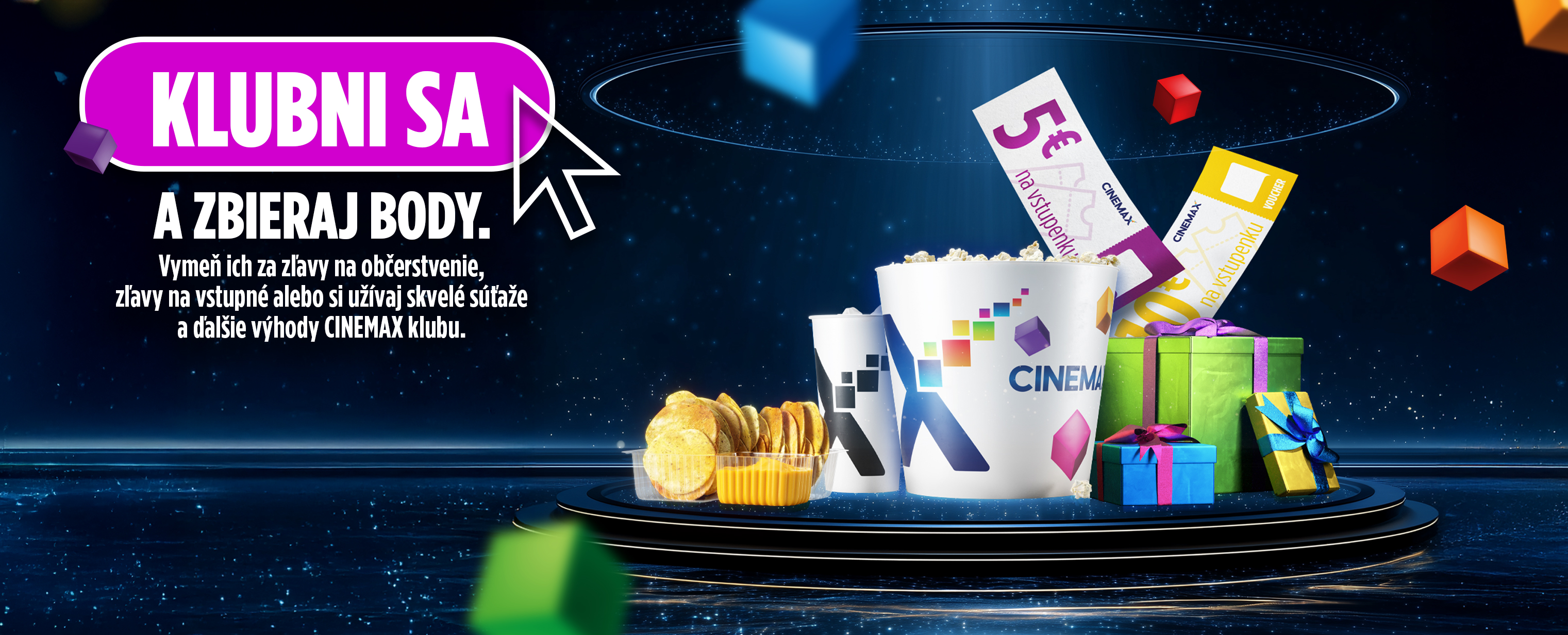 Zbieraj body a užívaj si zľavy