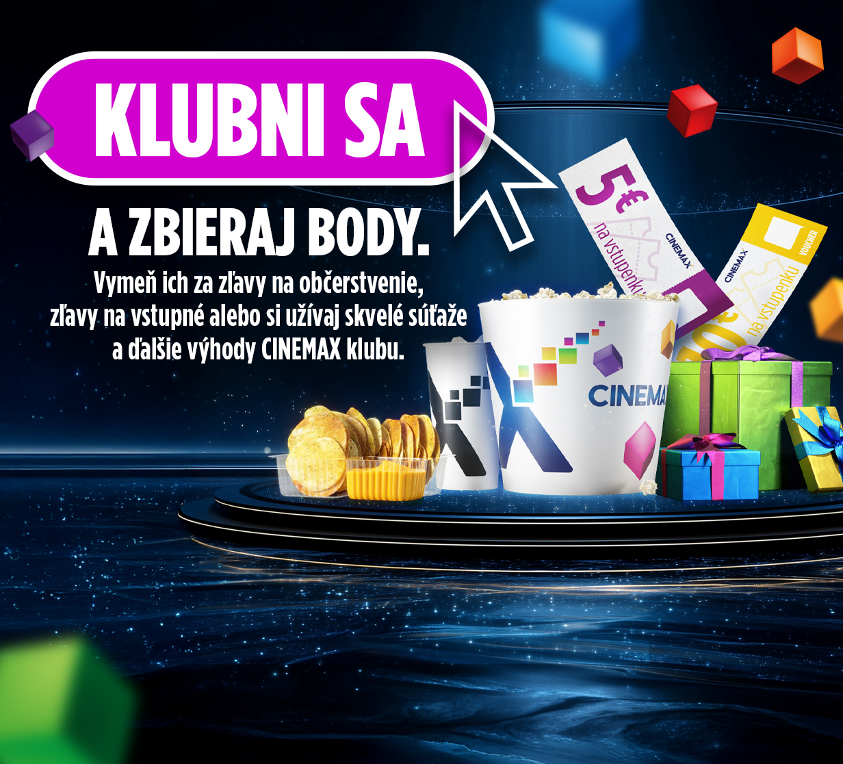 Zbieraj body a užívaj si zľavy