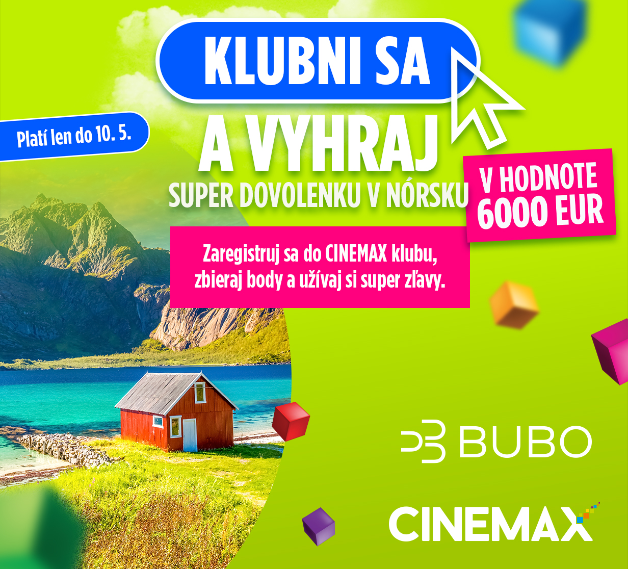 KLUBNI SA A VYHRAJ DOVOLENKU
