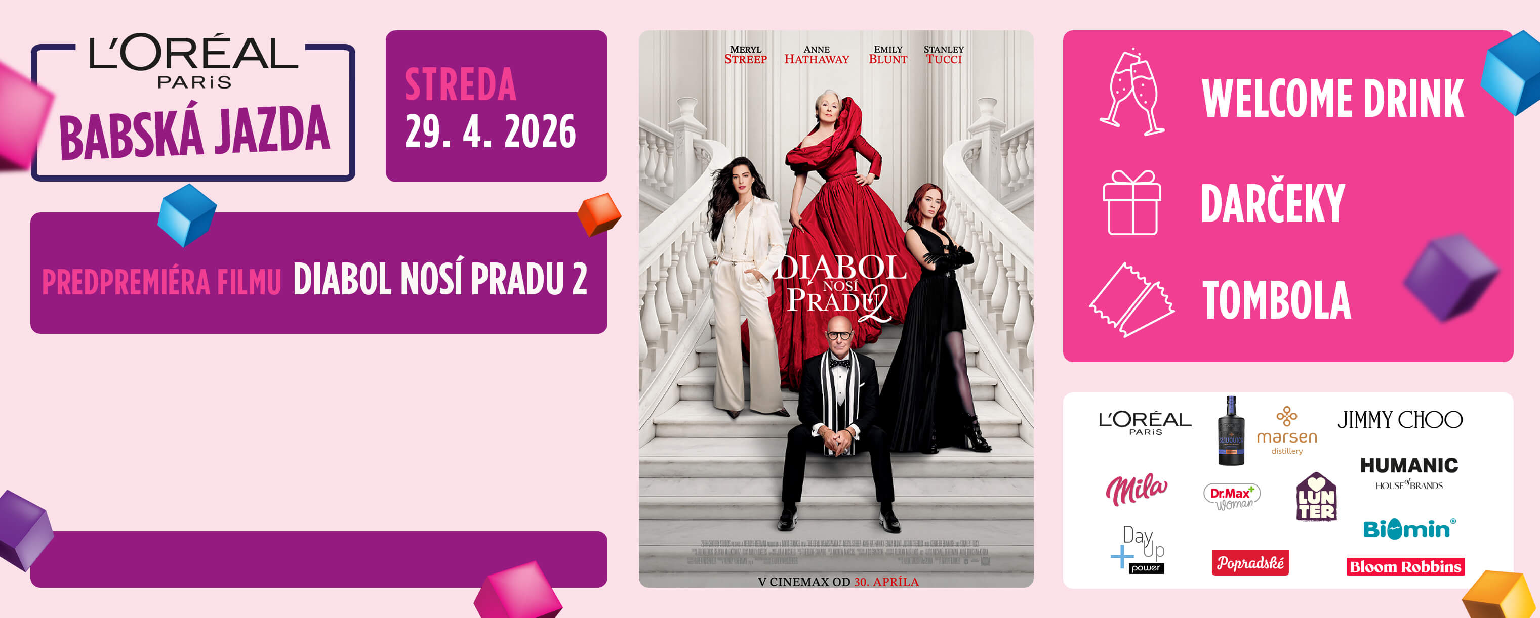L´Oréal Babská jazda: Diabol nosí Pradu 2
