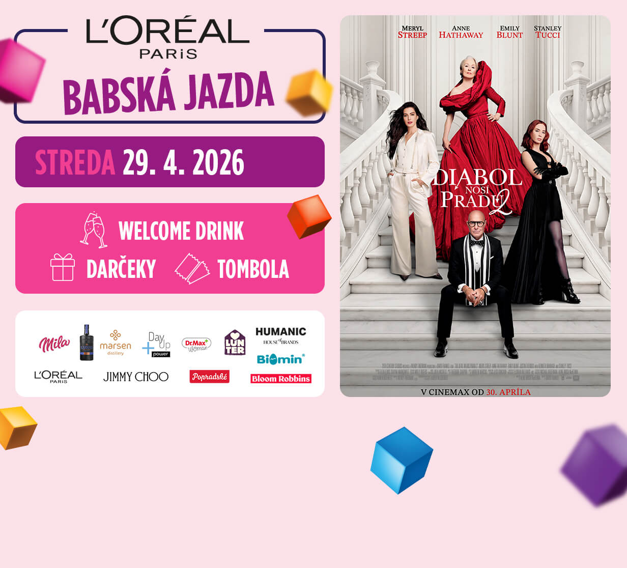 L´Oréal Babská jazda: Diabol nosí Pradu 2