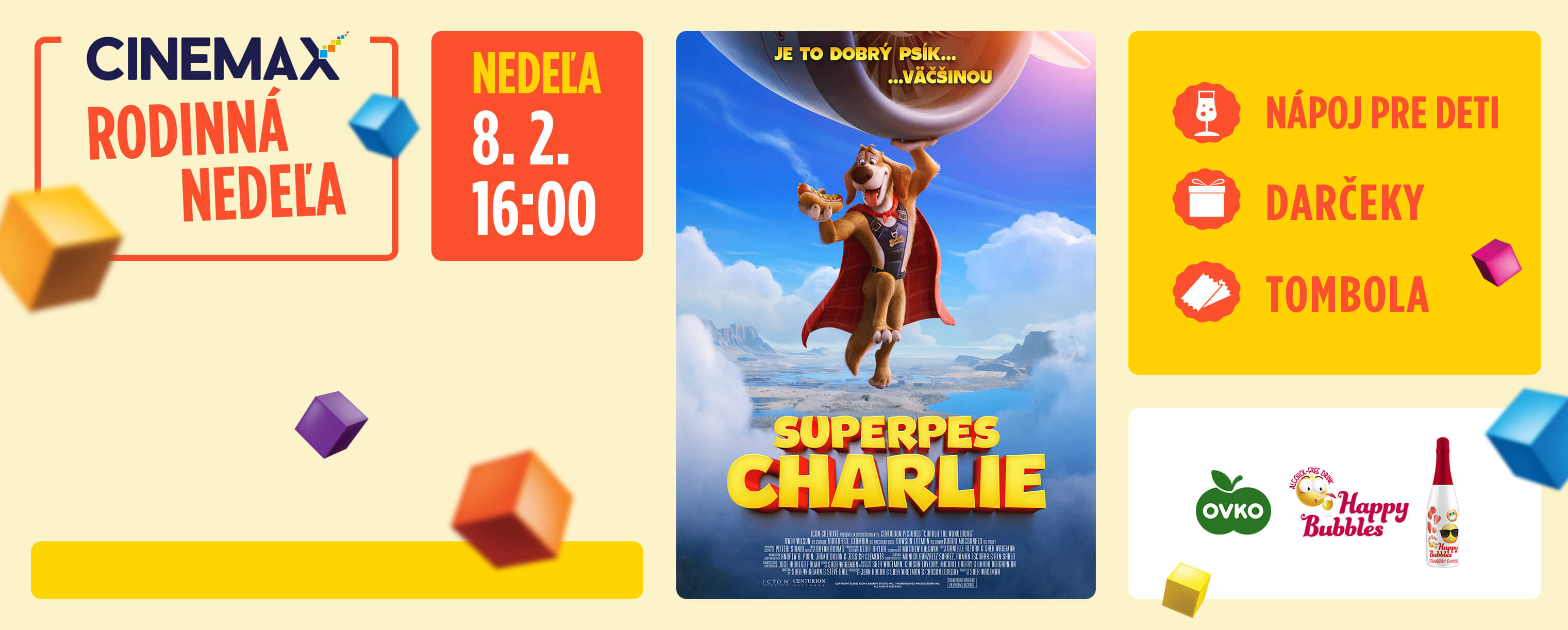 Rodinná nedeľa: Superpes Charlie