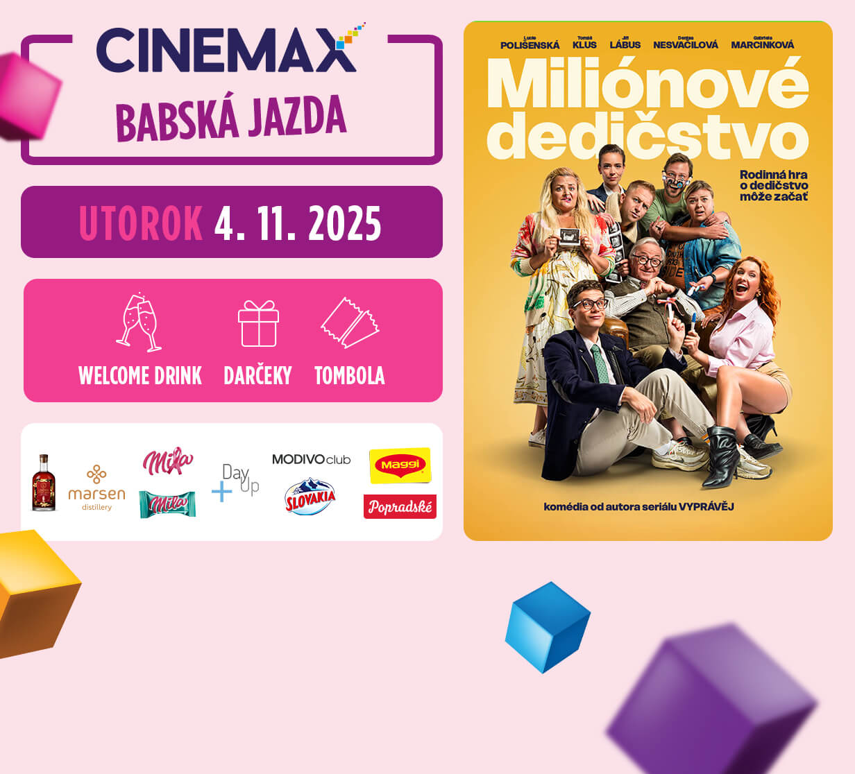 Babská jazda: Miliónové dedičstvo