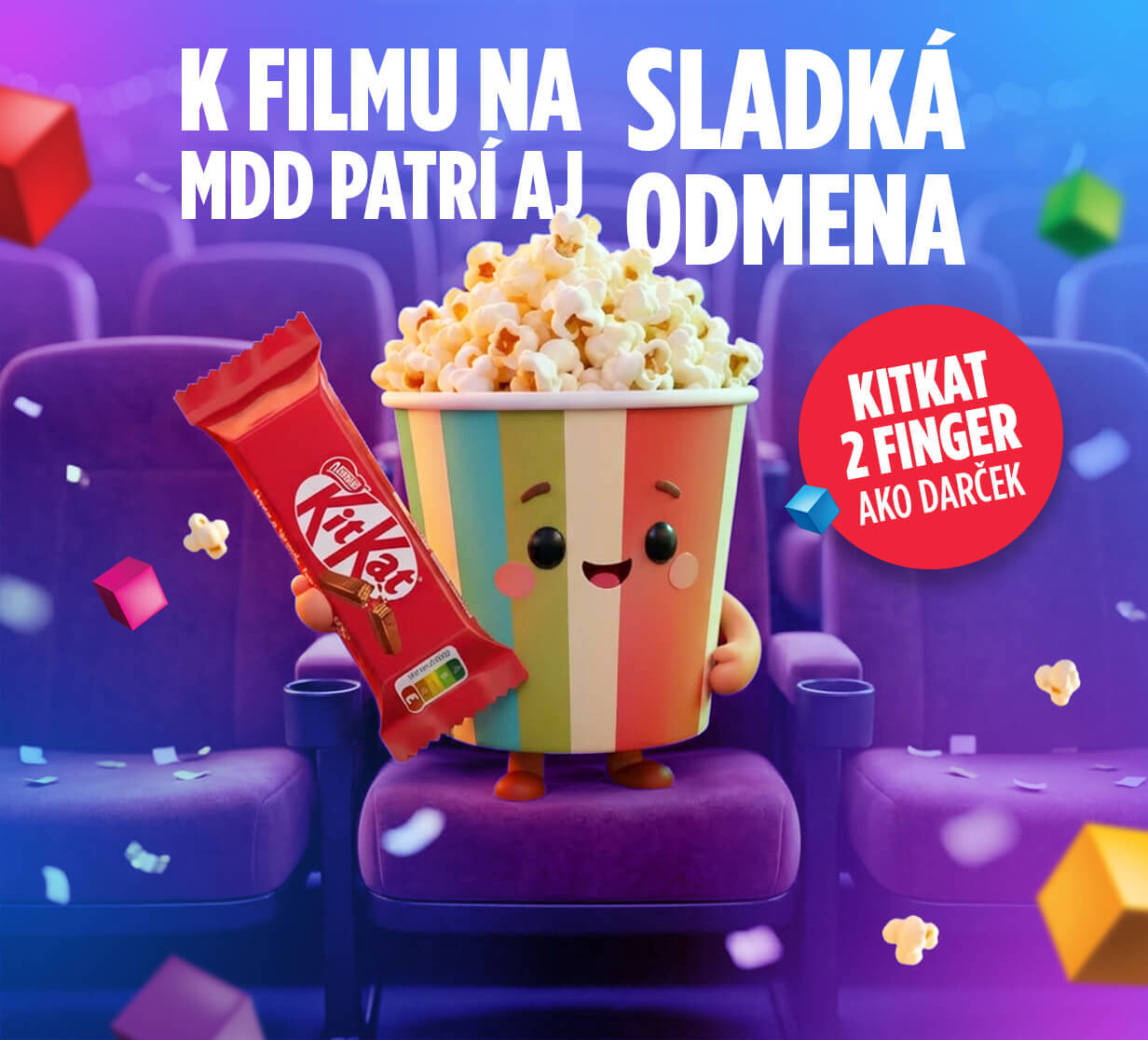 Príďte si po sladkú odmenu!