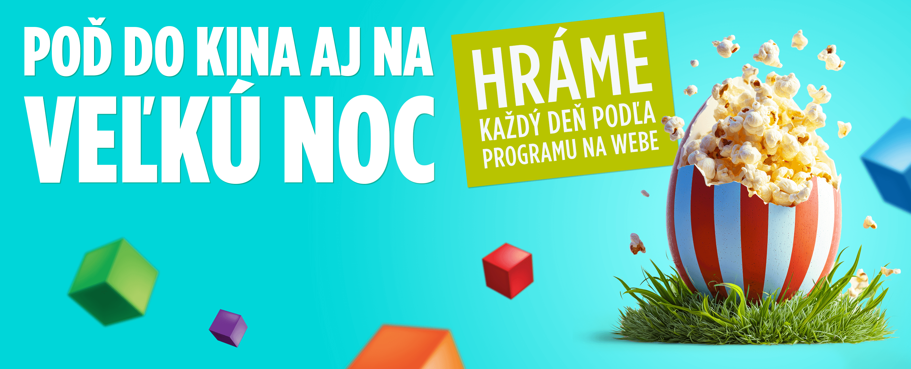 OTVORENÉ AJ POČAS VEĽKEJ NOCI