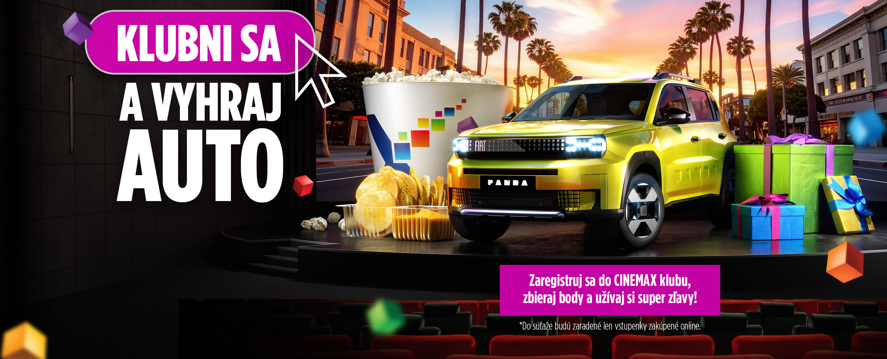 Klubni sa a vyhraj nové auto!