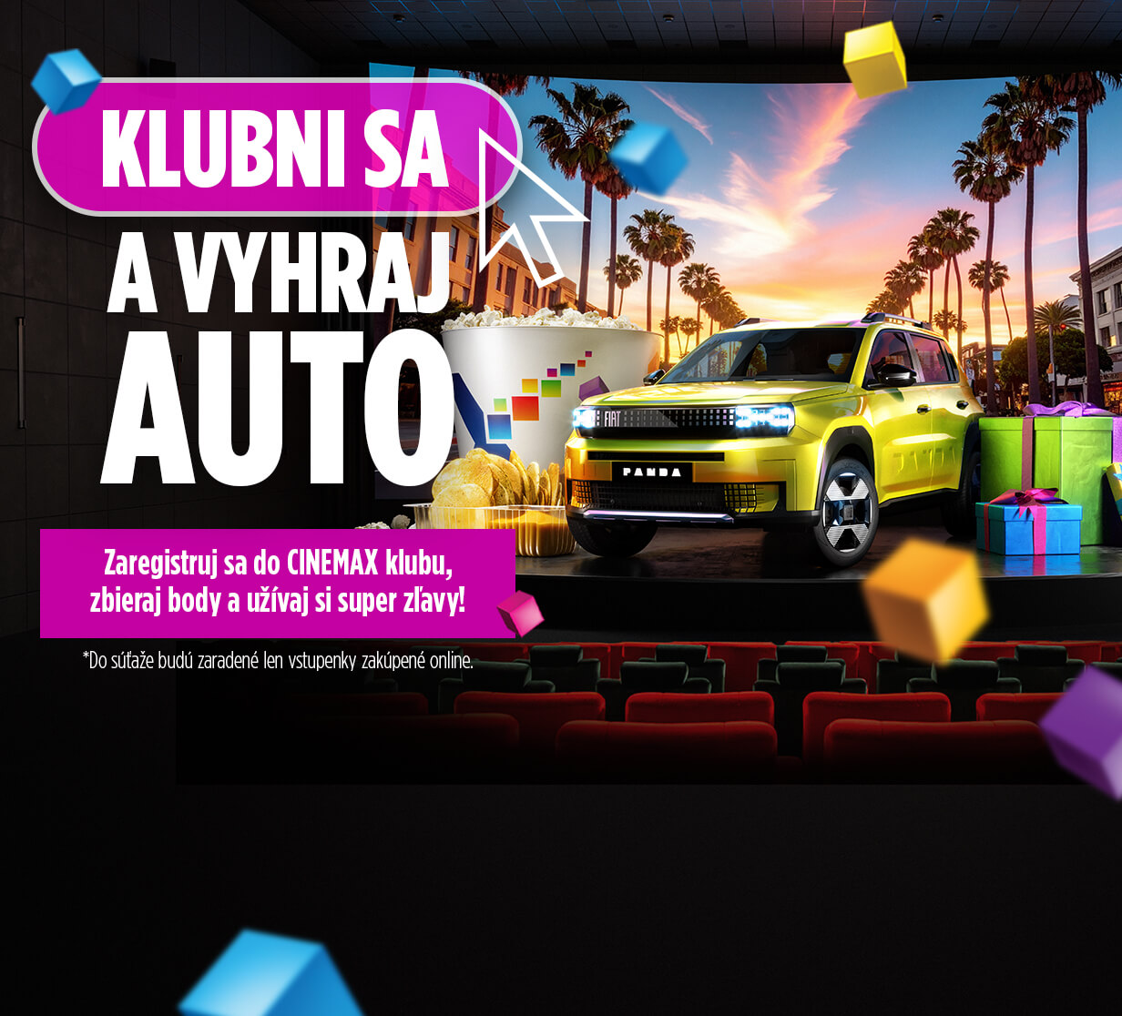 Klubni sa a vyhraj nové auto!