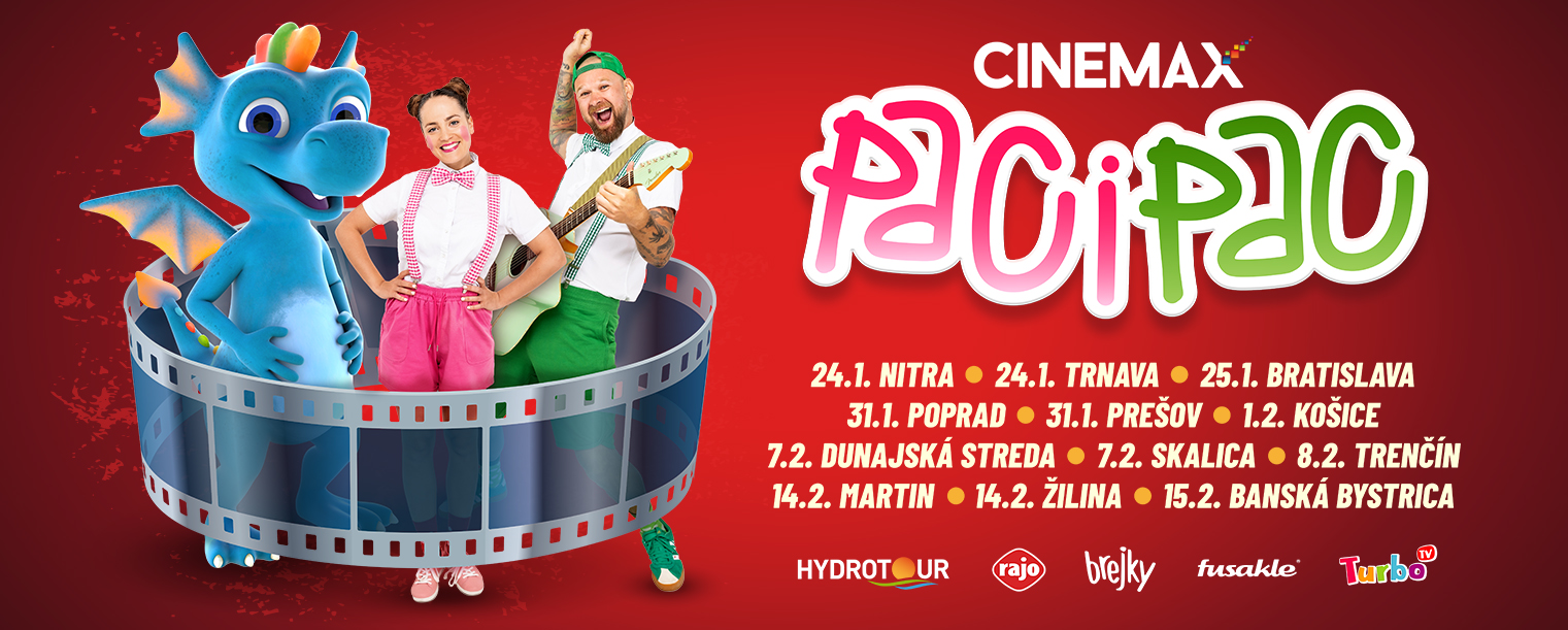 PACI PAC CINEMAX TURNÉ 2026